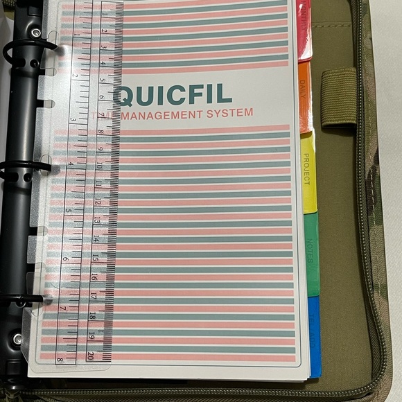 Large Zippered Planner - Picture 4 of 10